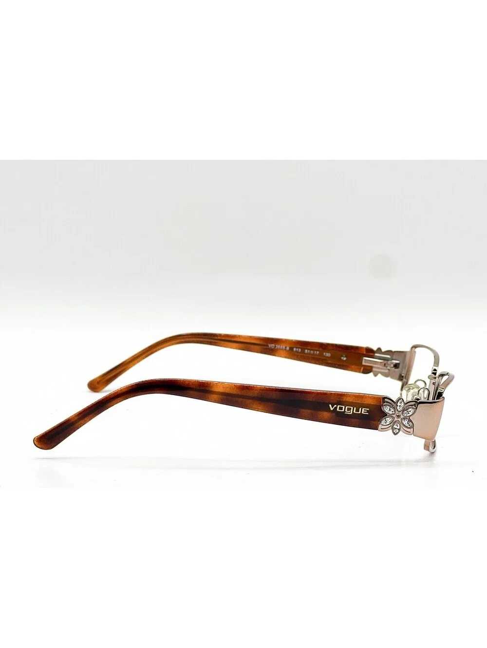 Vogue VO 3688-B 813 Orange Rectangle Authentic Eyeglass Frames 51-17